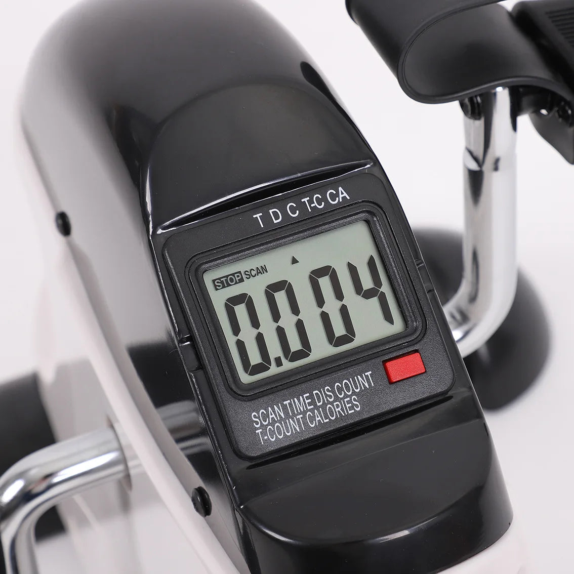 Mini Pedaleira Fitness para Pernas com Monitor Digital – Treino Cardio Compacto para Casa