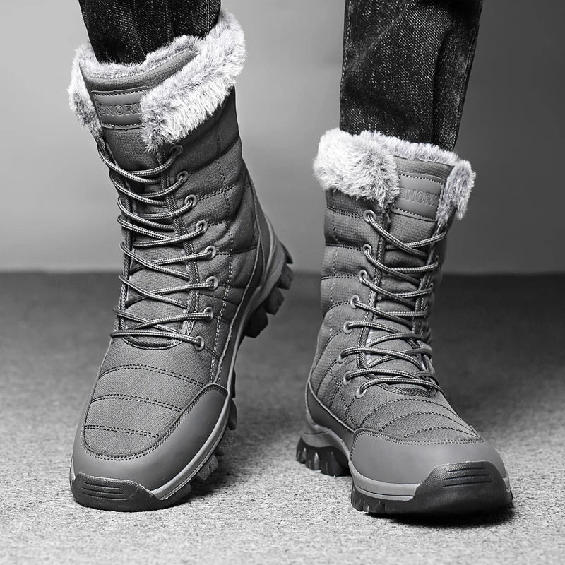 Botas de Inverno Impermeáveis Mid-Calf – Conforto Térmico, Resistência e Estilo Outdoor