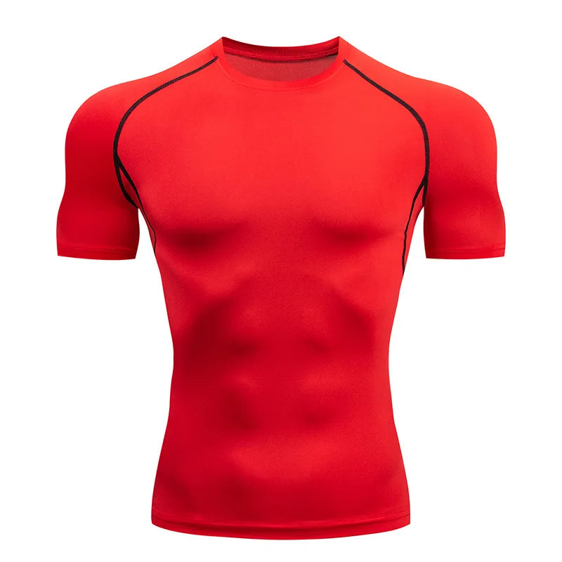 T-Shirt de Compressão Masculina | Fitness, Treino e Corrida