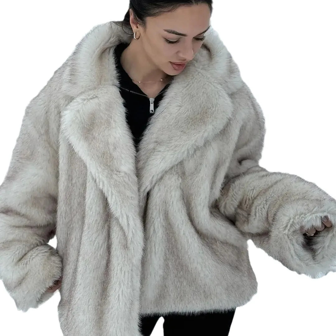 Casaco Faux Fur