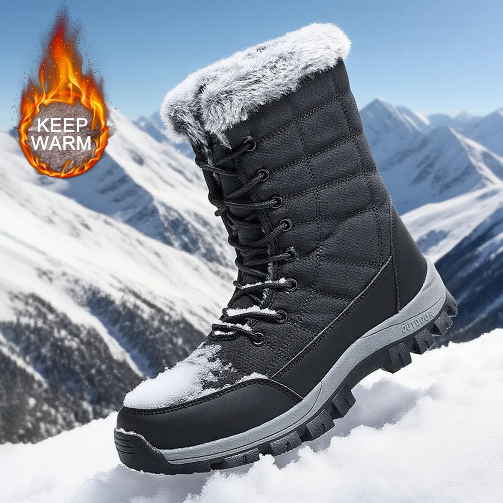 Botas de Inverno Impermeáveis Mid-Calf – Conforto Térmico, Resistência e Estilo Outdoor