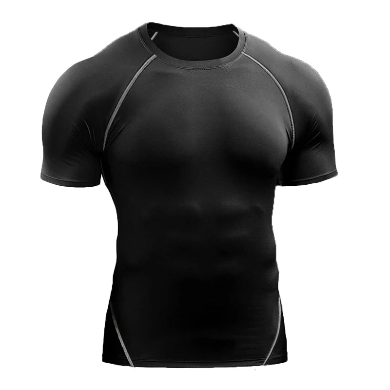T-Shirt de Compressão Masculina — Performance, Definição e Conforto Total