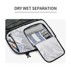 Mochila Masculina de Viagem com Compressão a Vácuo – Portátil 17’’ e Grande Capacidade