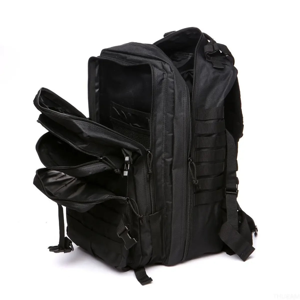 Mochila Tática 25L/50L – Nylon Impermeável para Caminhadas, Viagens e Aventura