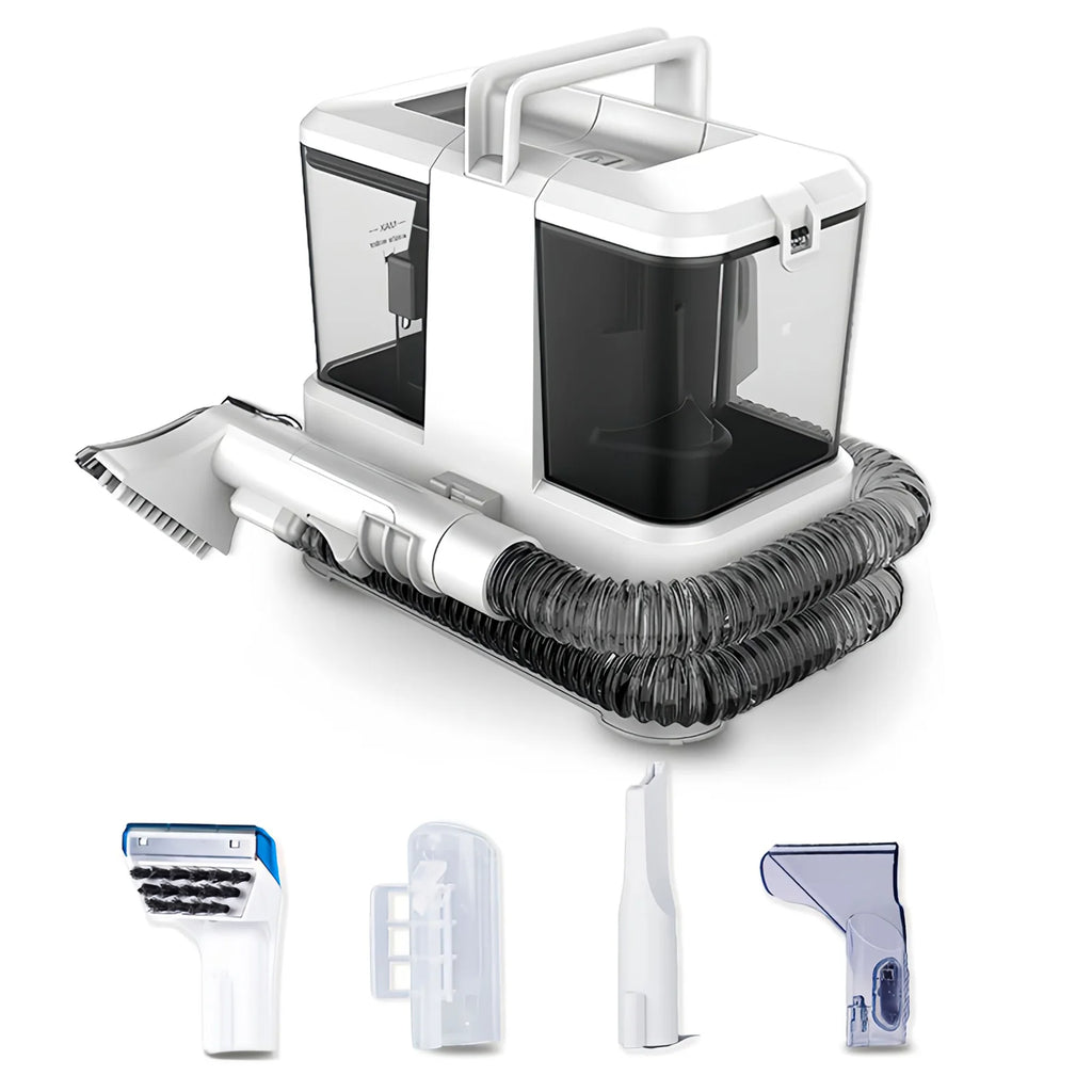 Máquina Portátil de Limpeza Profunda para Estofos e Tapetes – Potência e Resultados Profissionais em Casa